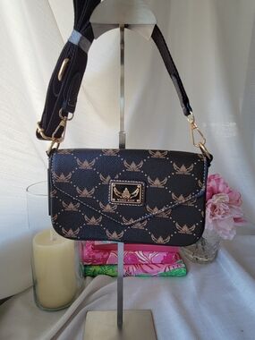 Wendy Keen Black Crossbody Bag